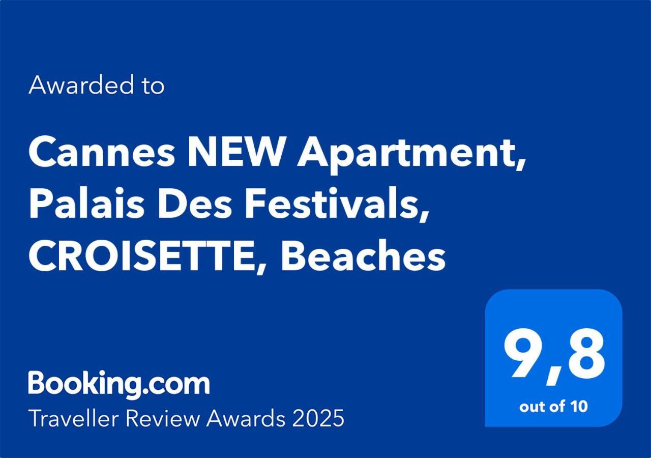 Cannes NEW Apartment, Palais Des Festivals, CROISETTE, Beaches Exterior foto